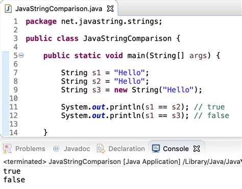 Image result for Boolean String Comparison Java