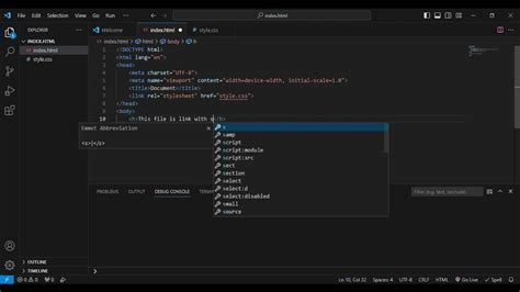Image result for HTML Visual Studio Code Tutorial