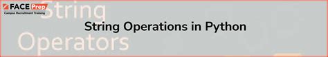 Image result for String Operations in Python