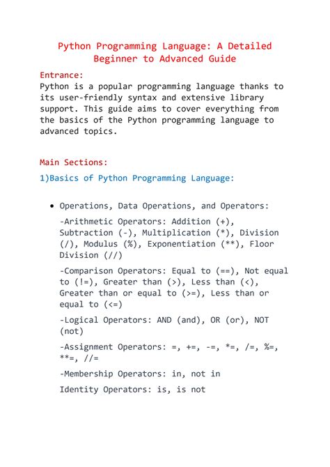 Image result for Python Study Guide