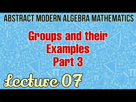 Image result for Abstract Algebra Examples