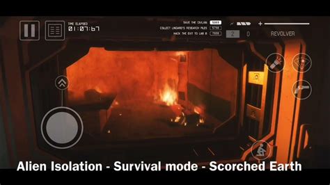 Alien Isolation iOS - Survival Mode - Scorched Earth still one alien ...