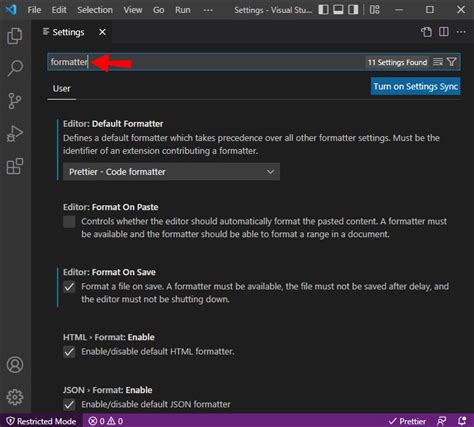 Image result for Visual Studio Code Auto HTML-Format