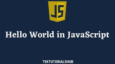 Image result for HelloWorld JavaScript