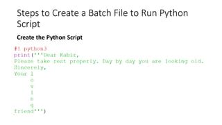Image result for How to Run Python Script File