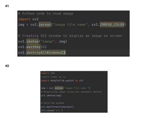 Image result for OpenCV Python Sample Code