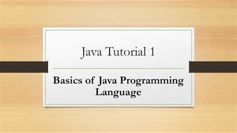 Image result for Tutorial of Programming Java