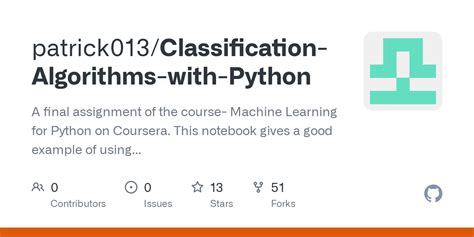 Image result for Python Machine Learning Classification