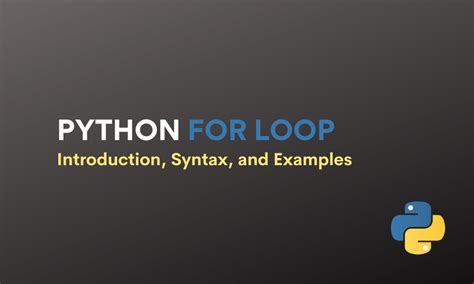 Image result for For Loop Python Syntax