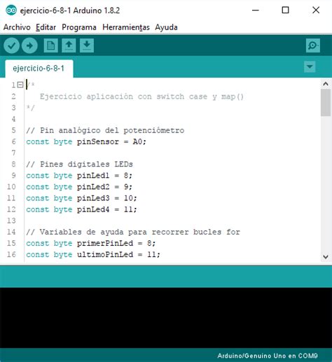Toradh íomhá ar Programar Arduino