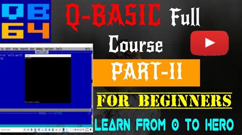 Image result for Q Basic Programm Tutorial