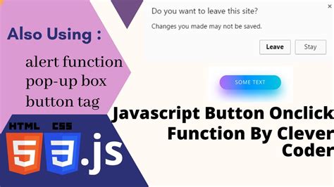 Image result for JavaScript Function Button Onclick