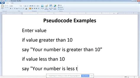 Image result for Pseducode Python Example