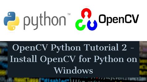 Pip Install OpenCV Python に対する画像結果