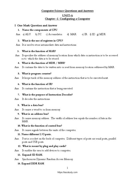 Mod Questions Computer Science に対する画像結果