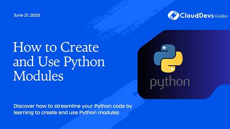 Image result for Python How Do I Create Modules