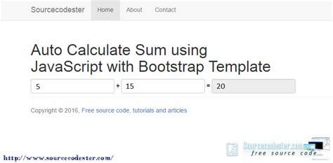Image result for Sum by Using JavaScript In FormType