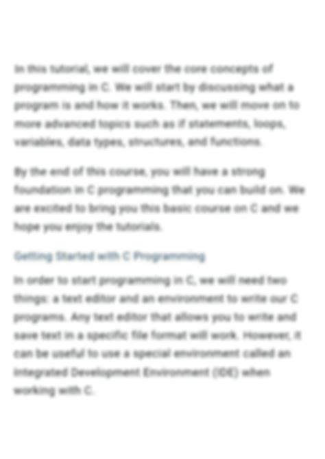 Image result for C Programming Full Tutorial