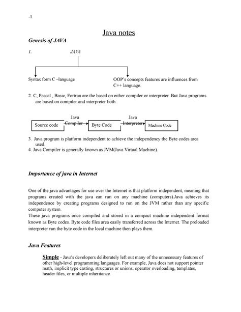 Afbeeldingsresultaten voor Java Lecture Notes
