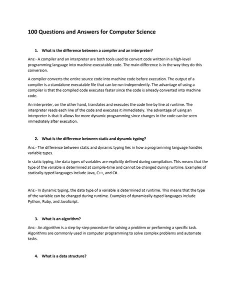 Toradh íomhá ar Computer Science Questions