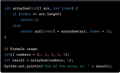 Recursive Method Java に対する画像結果