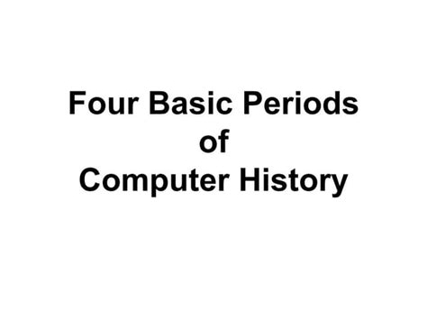Toradh íomhá ar Computer Program History