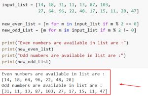 Image result for Python Compiler Code for Even Numbers