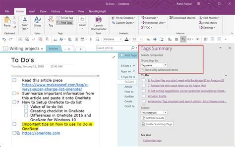 Using OneNote for Tasks に対する画像結果