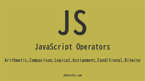 Image result for Conditional Operators in JavaScript