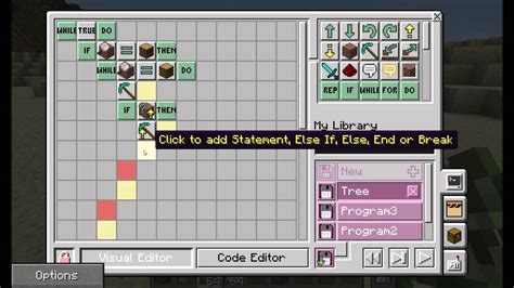 Toradh íomhá ar ComputerCraft Coding