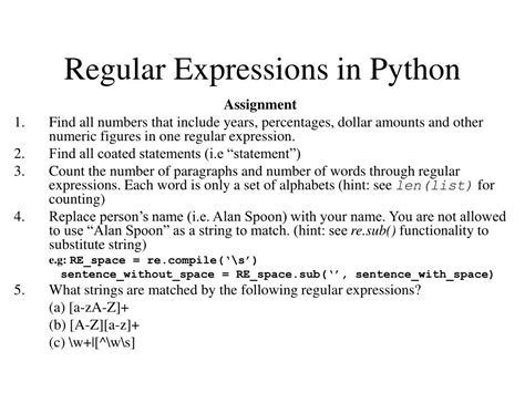 Image result for Regular Expression Python Library