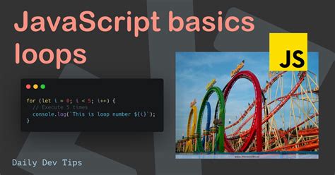 JavaScript basics loops