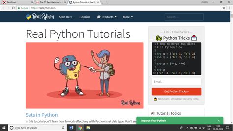 Image result for Python.org Tutorial