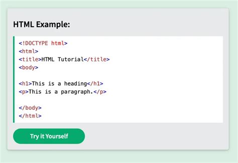 HTML Programming Examples に対する画像結果