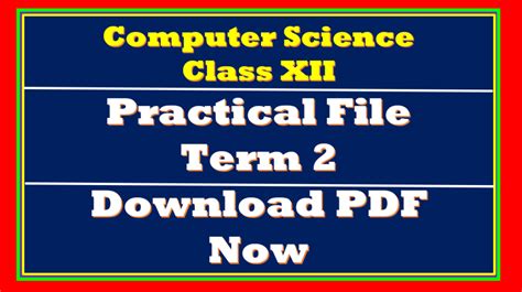 Image result for Computer Science Practical