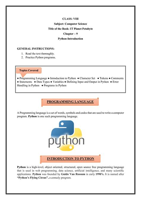 Image result for Introduction Python Notes