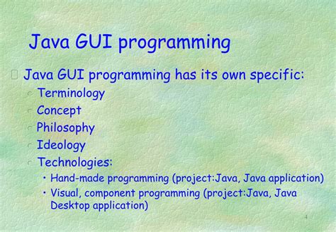 Java GUI Programming に対する画像結果