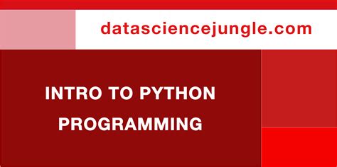 Intro to Python Programming に対する画像結果