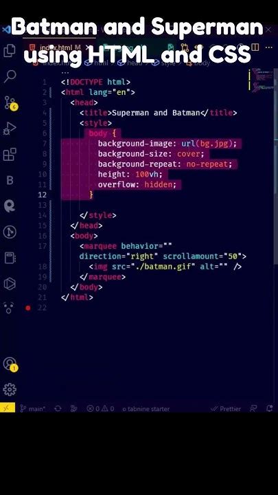 Image result for HTML CSS JavaScript Superman