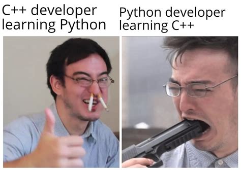 Image result for Java vs Python Meme