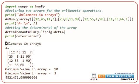 Image result for Numpy Array Operations in Python