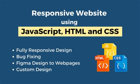 Image result for Create Website Using HTML CSS and JavaScript