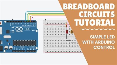 Toradh íomhá ar Arduino Uno Tutorial Basic Circuit Breadboarding