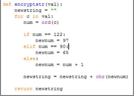 Image result for Caesar Cipher Python Code Simple