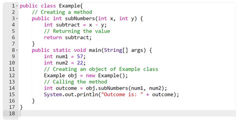 Image result for Java Method Example