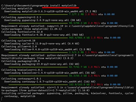 Matplotlib Python Tutorial に対する画像結果