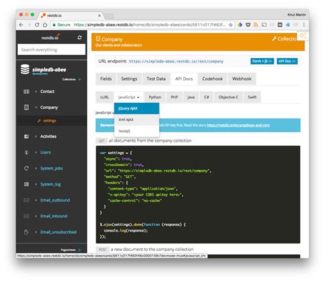 API Code Example に対する画像結果