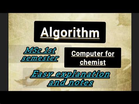 Image result for Algorithm First Semester