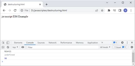 Image result for Array Destructuring JavaScript W3Schools