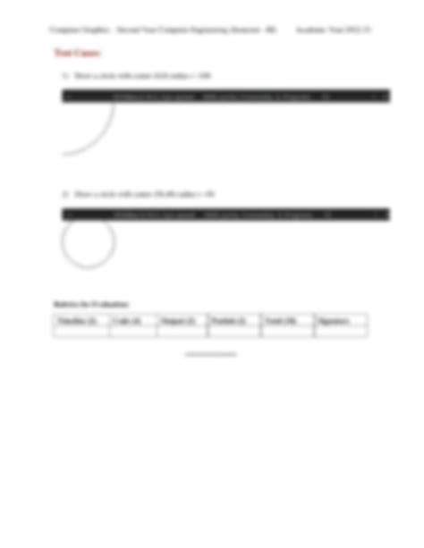 Image result for Midpoint Circle Algorithm in Computer Graphics Solved Example